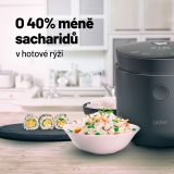Inovativní rýžovar Lauben Low Sugar Rice Cooker 1500AT